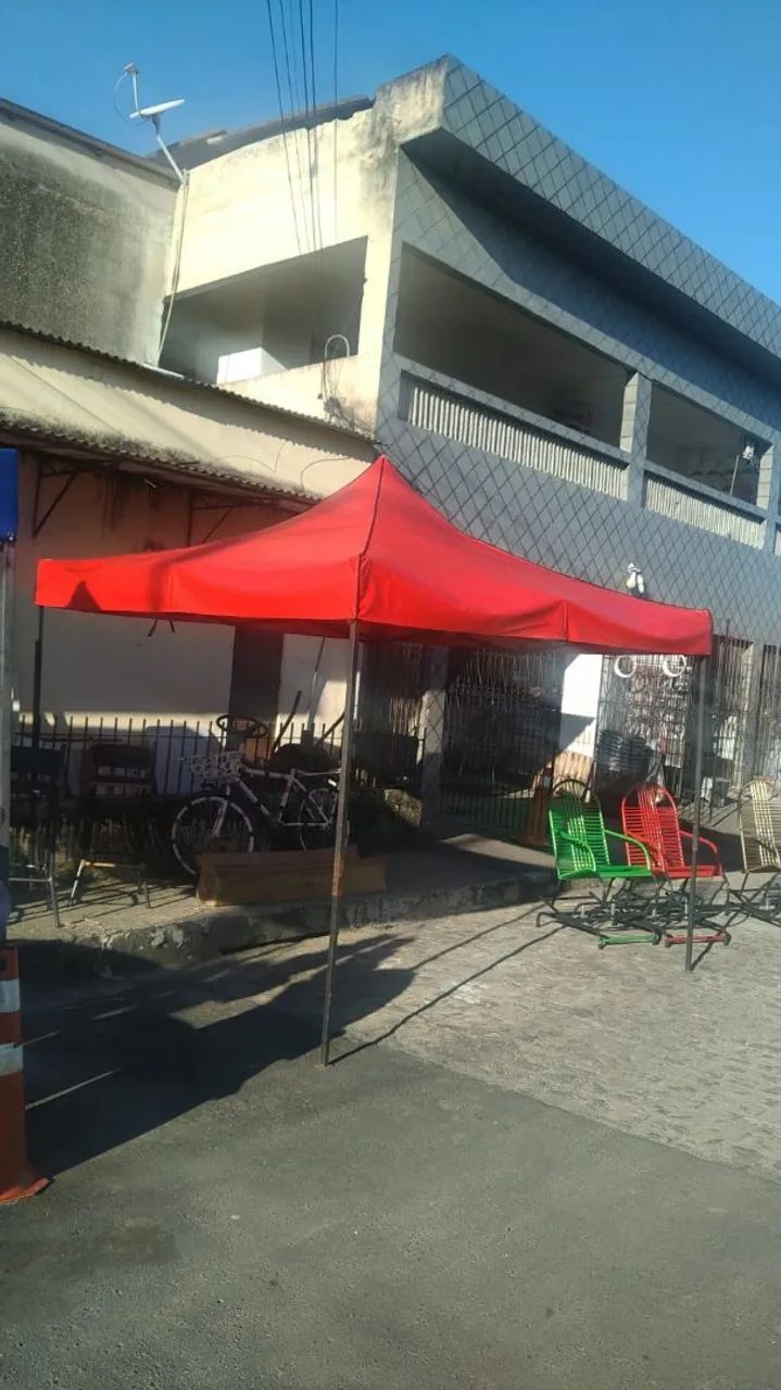 Tenda sanfonada e reforçada  - Foto 3