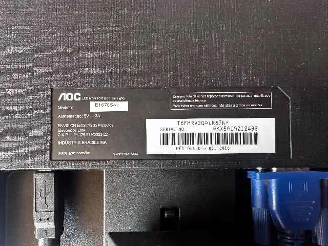 Monitor AOC 15,6 polegadas LED  - Foto 3