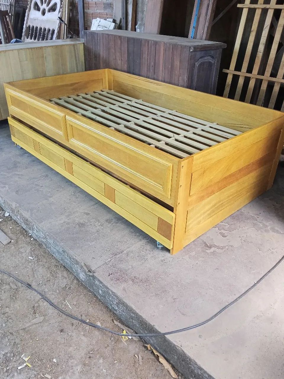 Cama solteiro com bicama  - Foto 3