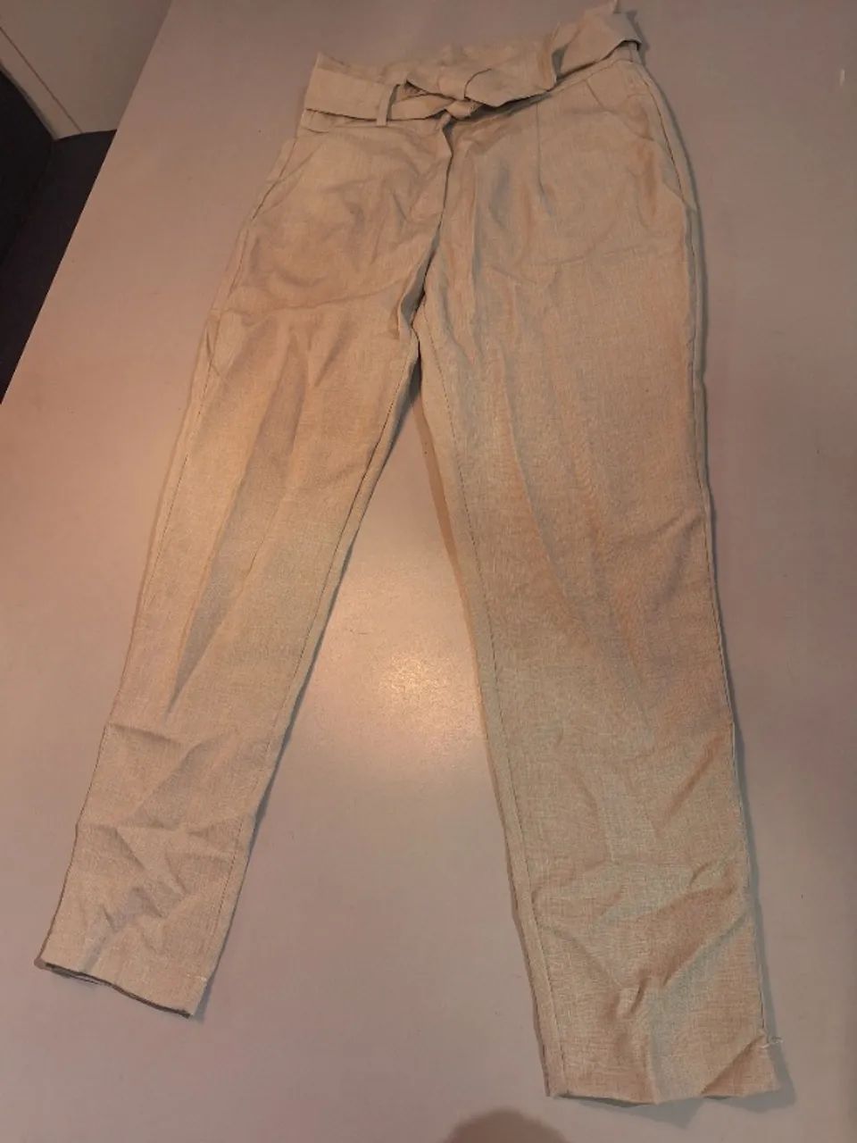 Calça de alfaiataria Bege - Foto 3