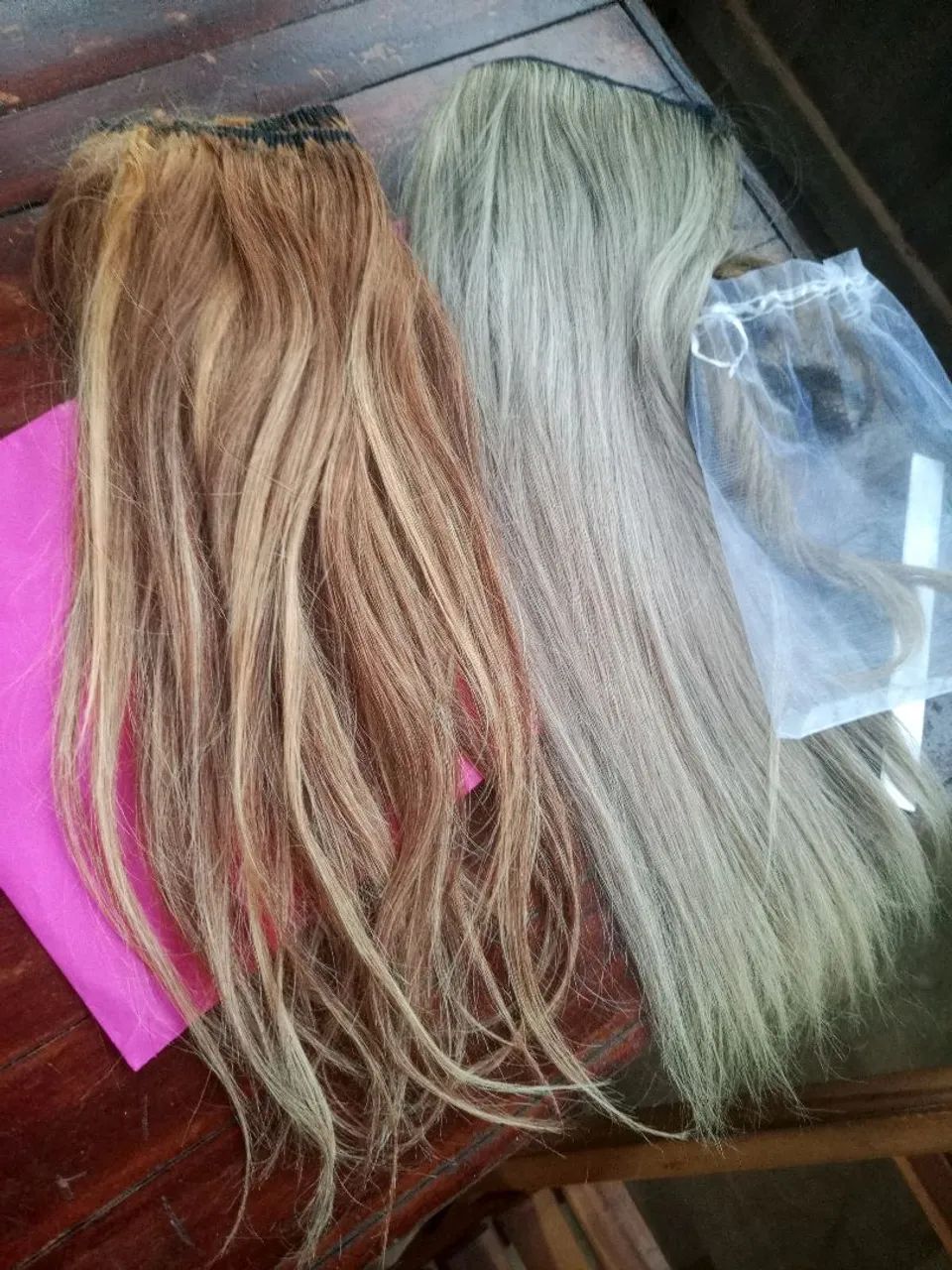 Cabelo humano loiro 