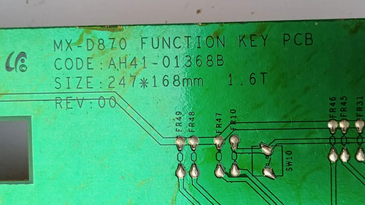 Placa de Funções Samsung MX D830 - Aparelhos de Som - Monza
