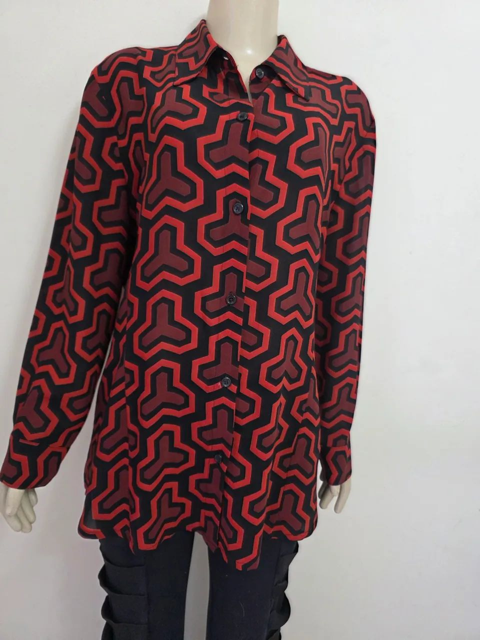 Camisa geométrica  - Foto 2
