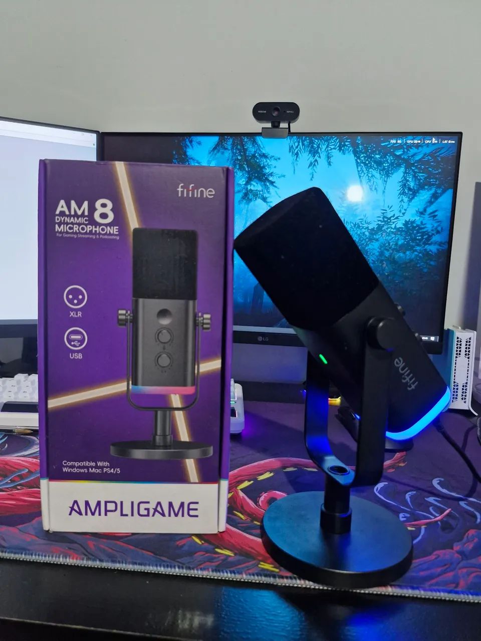 MICROFONE FIFINE AMPLIGAME AM8