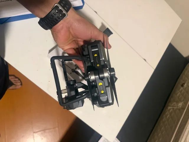 Drone Sjrc F7 4k Pro com câmera 4k cinza 5ghz 2 baterias  - Foto 2