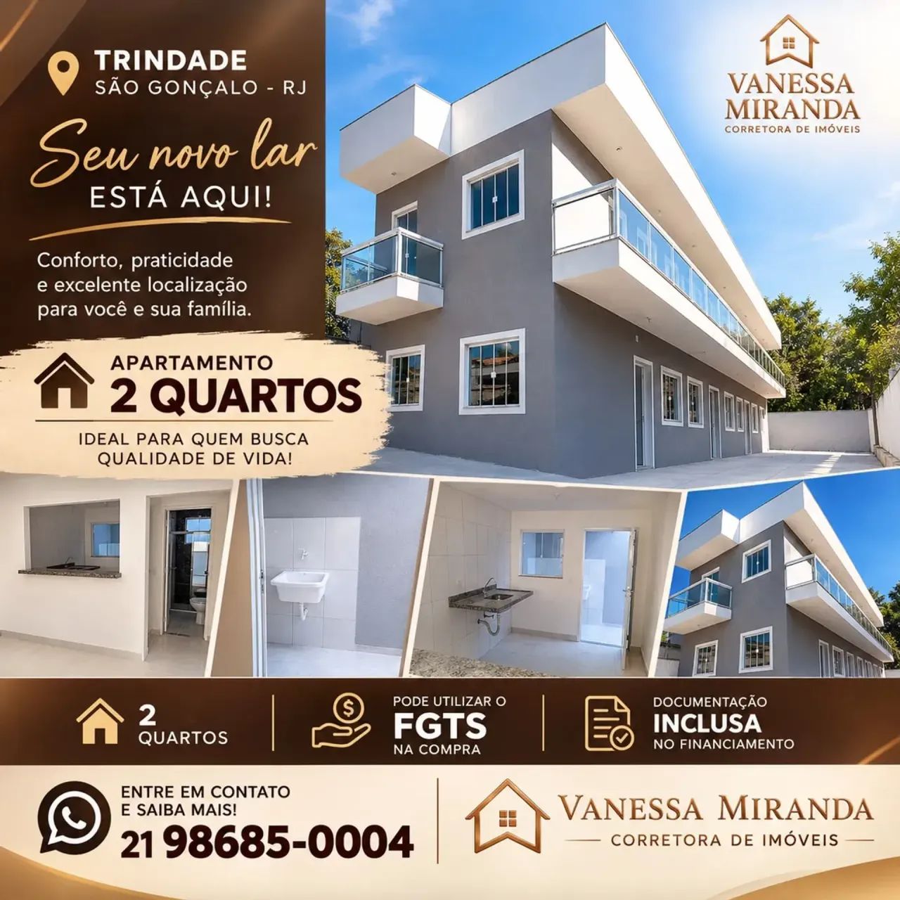 Apartamento na Trindade