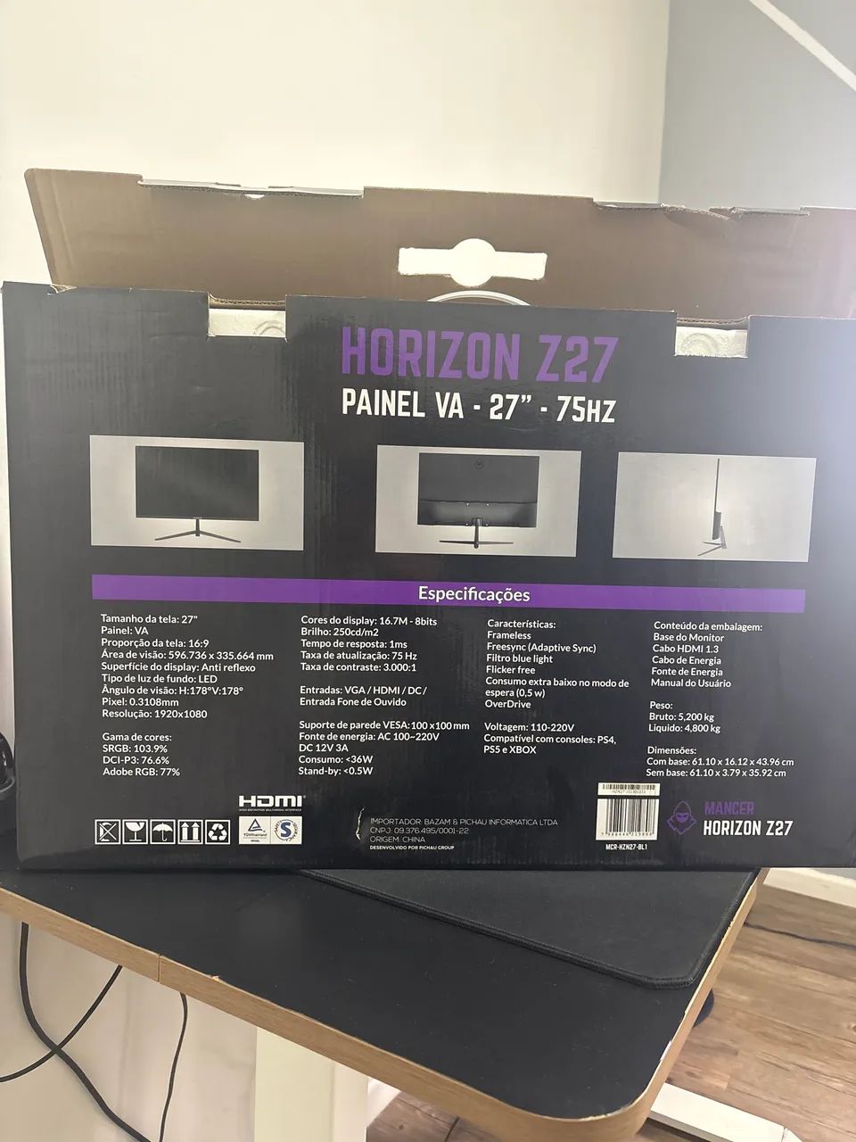 Monitor Horizon Z27 - Foto 4