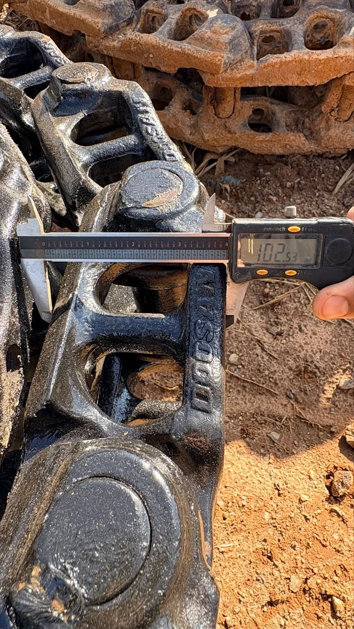 Esteira Corrente Escavadeira KOMATSU PC200 - Foto 4