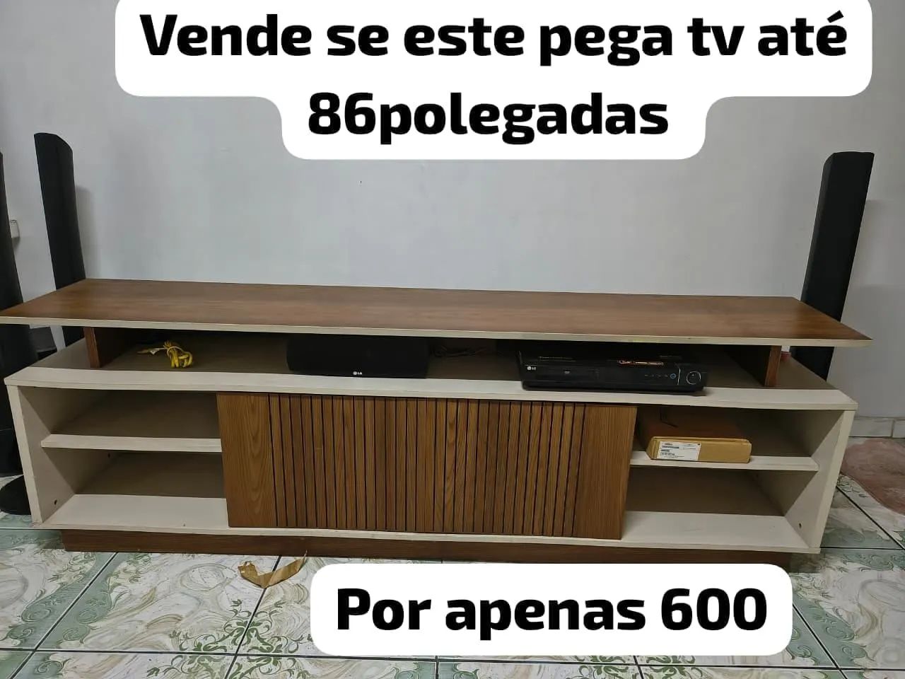 Rack para tv de 86 pol.