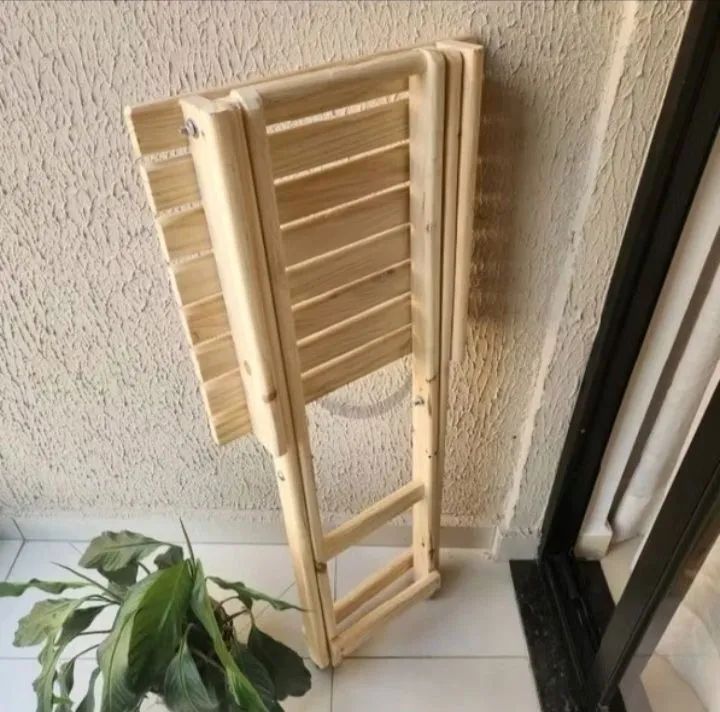 Mesa dobrável em pinus - Foto 3