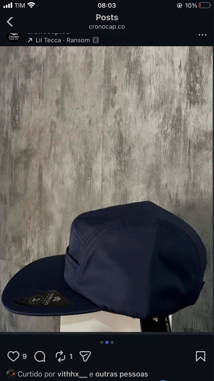 Boné premium Anth Co *NOVO* - Foto 2