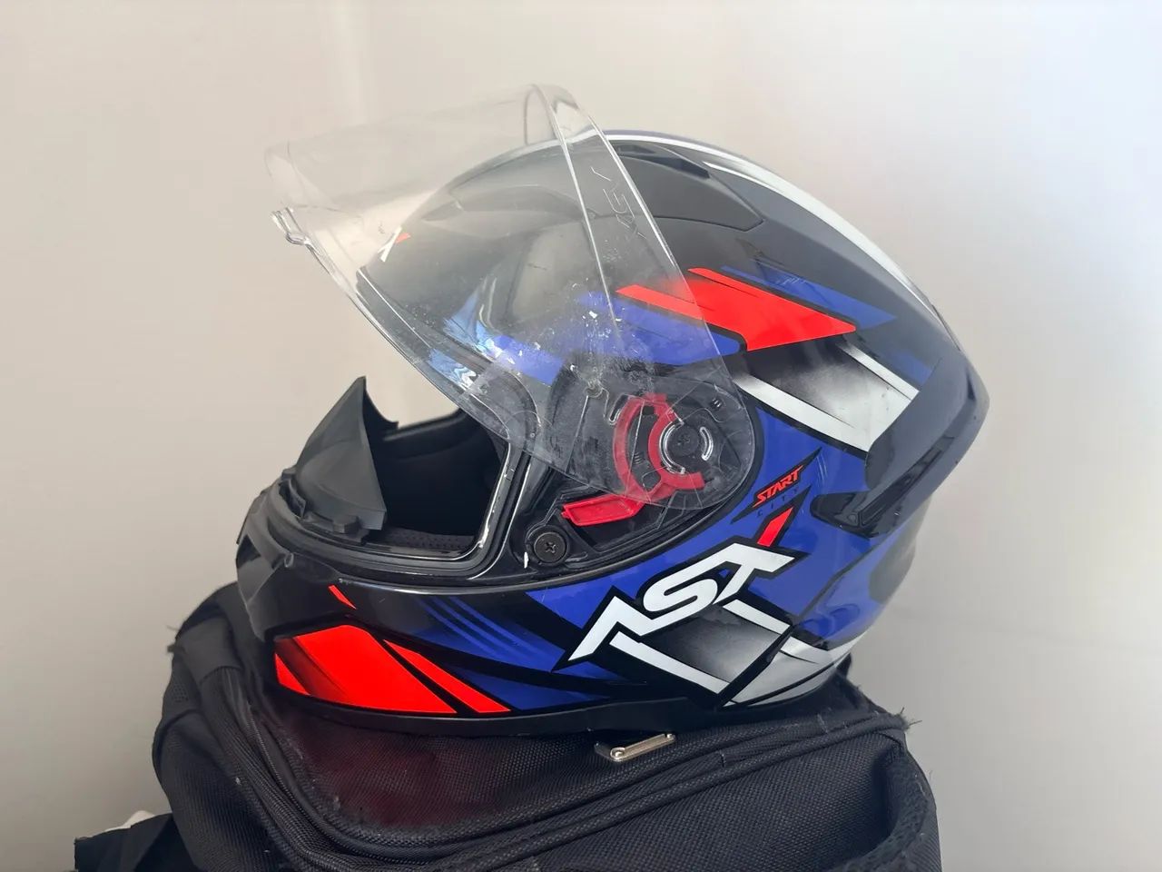 Capacete de moto da marca ASX - Foto 4
