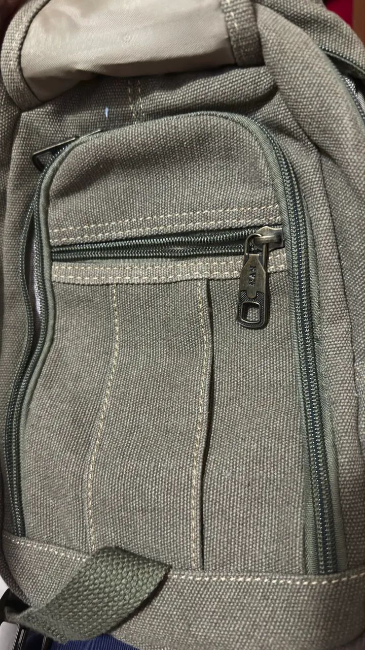 Bolsa Transversal Lona KVN  - Foto 3