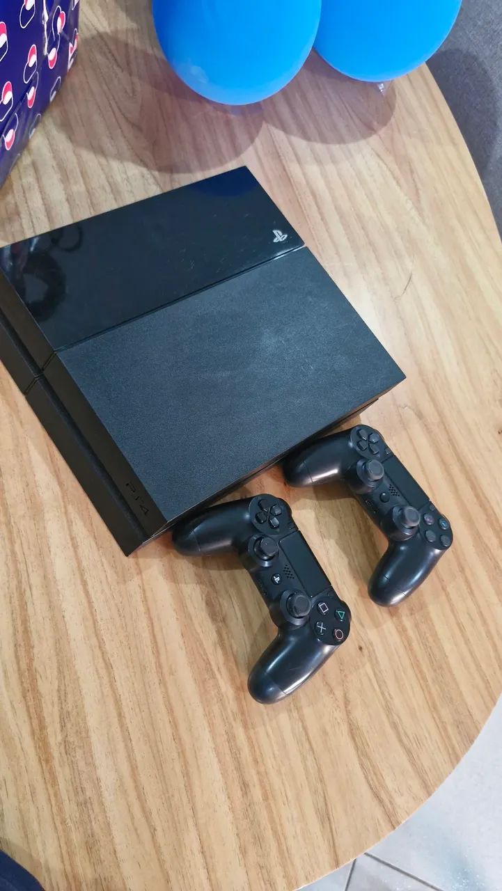 Ps4 Fat com 2 controles - Foto 4