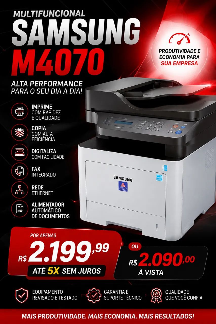 Impressora Multifuncional Samsung M4070