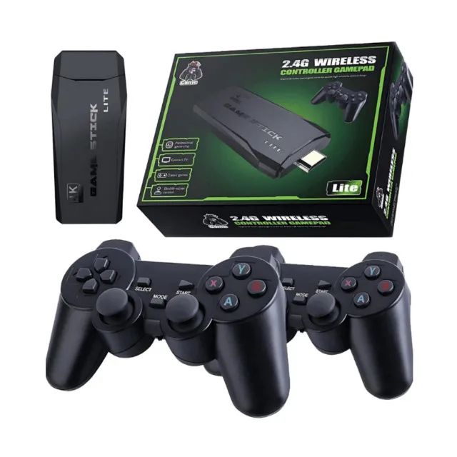 Game Stick Controller Gamepad 2.4G Jogos Clássicos - Foto 5