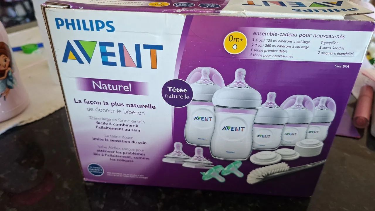 Kit mamadeira avent