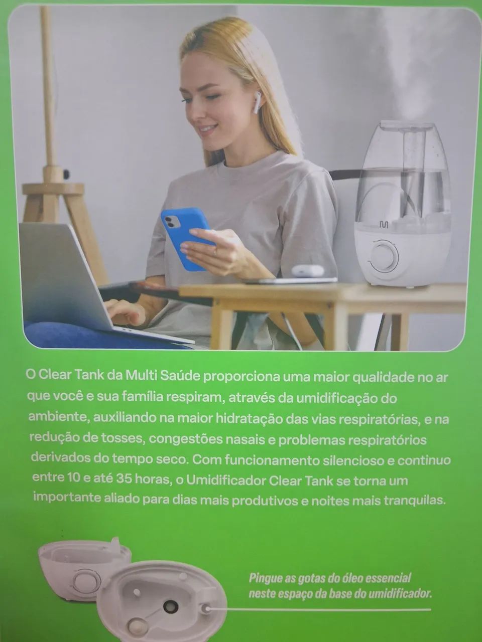 Umidificador de ar multilaser  - Foto 2