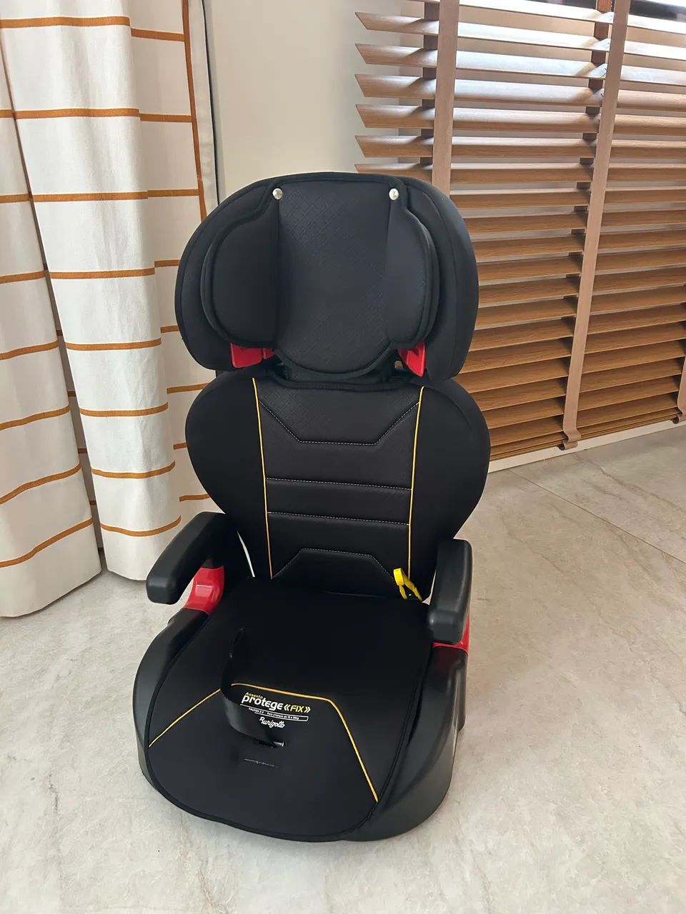 Cadeira para Auto Protege Fix Preta Burigotto - Foto 2