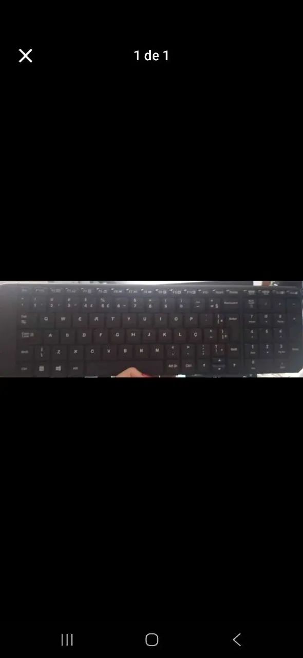 Teclado sem fio