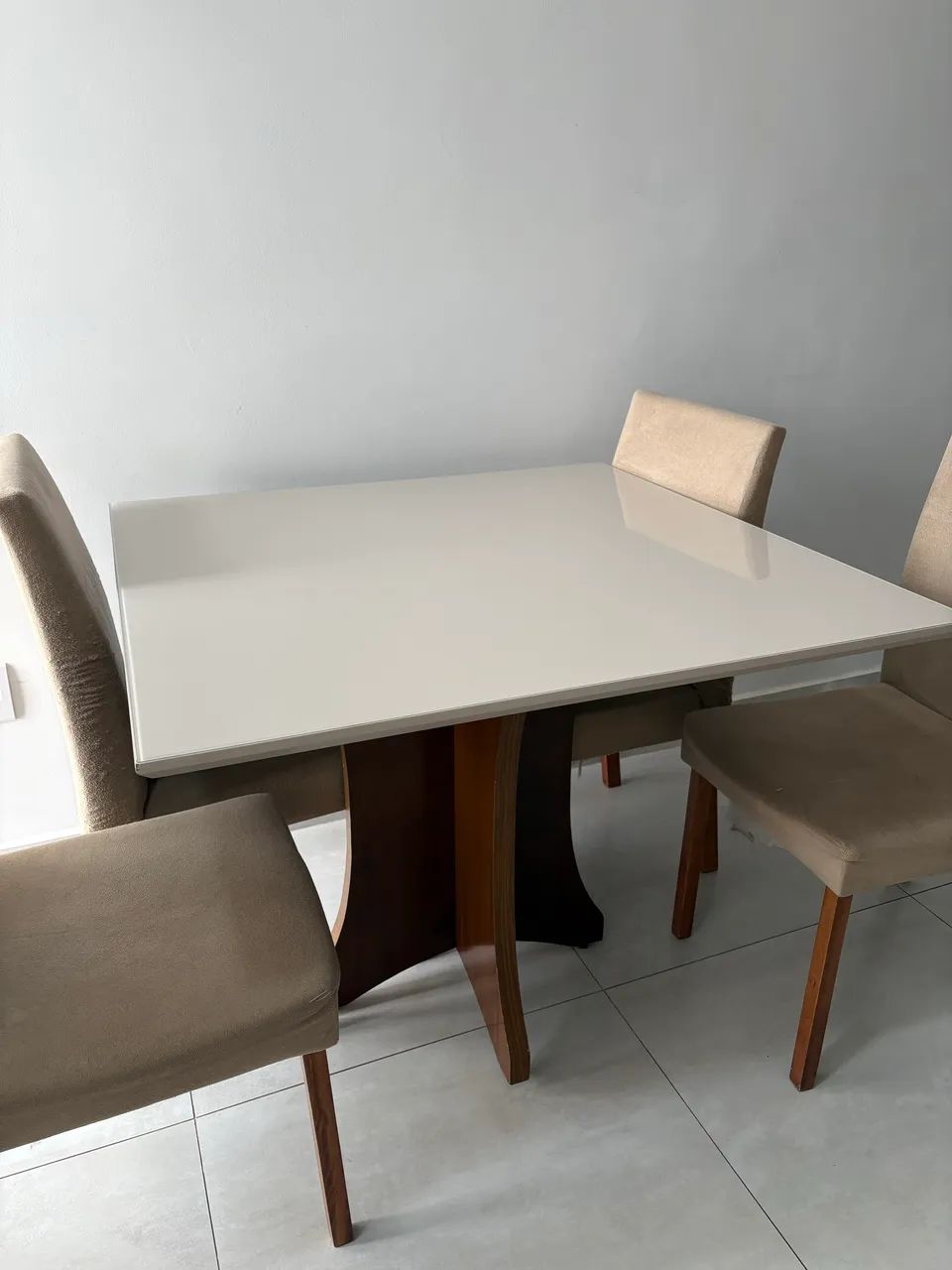 Mesa de jantar quadrada 1mx1m  - Foto 4