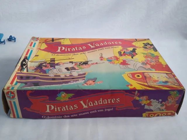 JOGO PIRATAS VOADORES ESTRELA (1991) COMPLETO - Foto 5