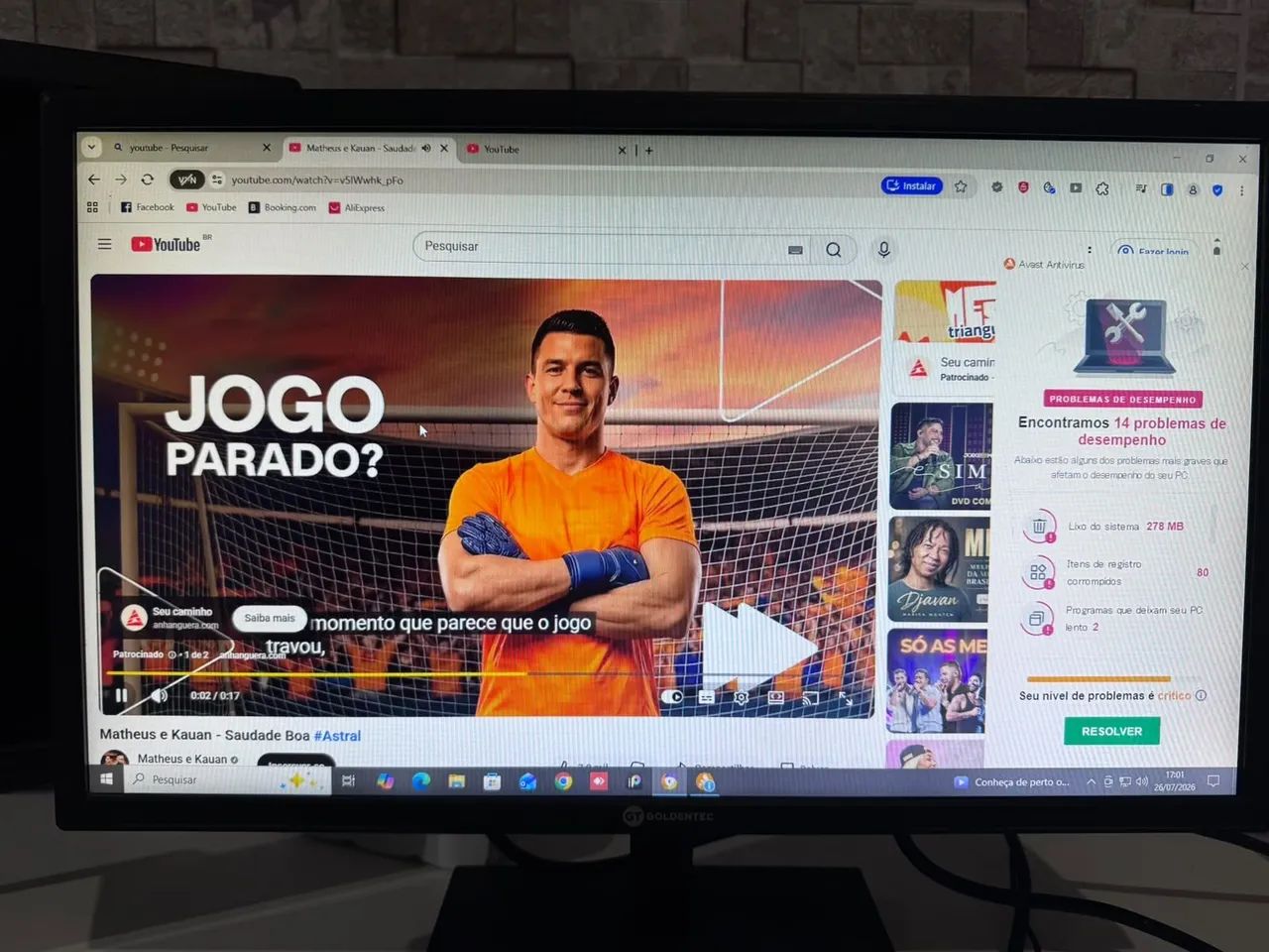 Monitor 19,5 polegadas 