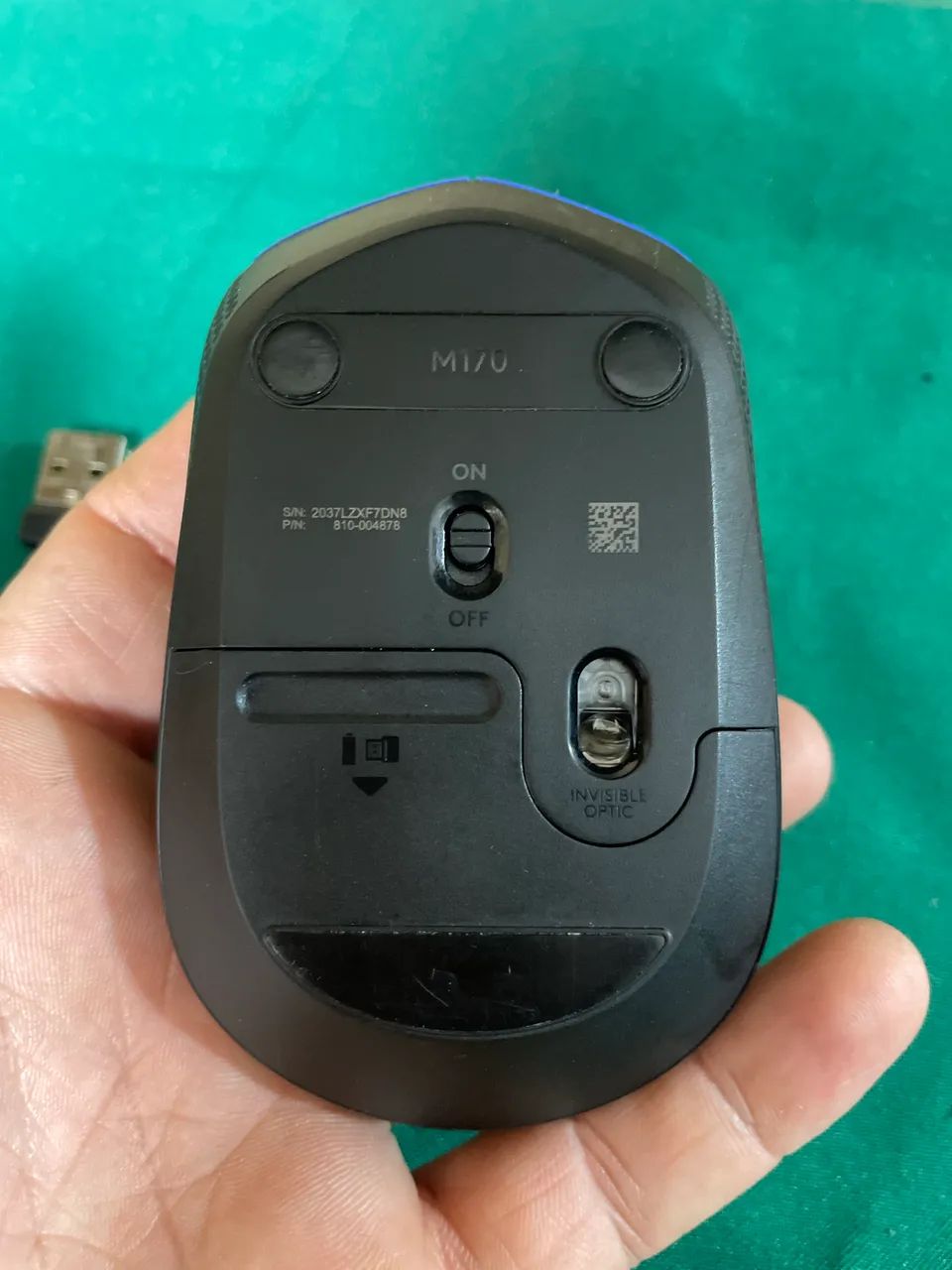 Mouse Sem fio Logitech M170 | Envio OLX - Foto 5