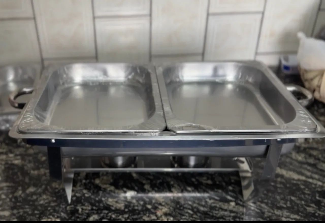     Rechaud de inox - banho-maria para buffer - Foto 2