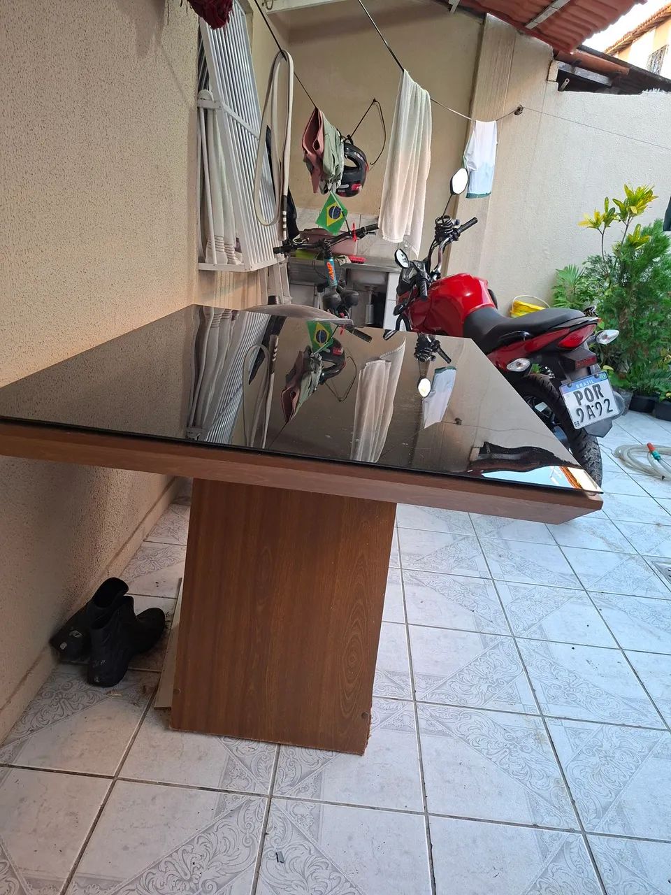 Mesa de Madeira Rústica e Elegante - Design Diferenciado - Foto 2