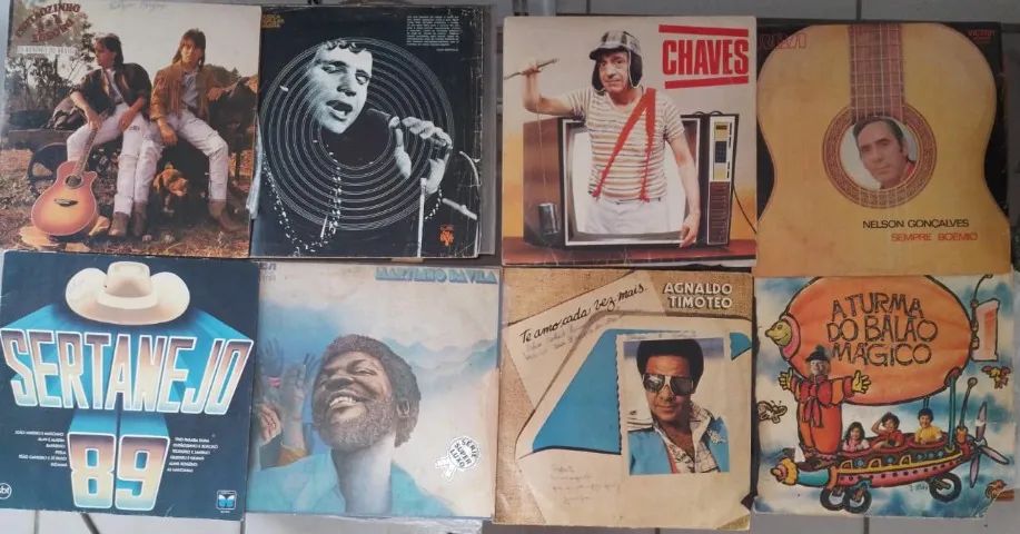 Coleção de discos de vinil usados - Foto 2
