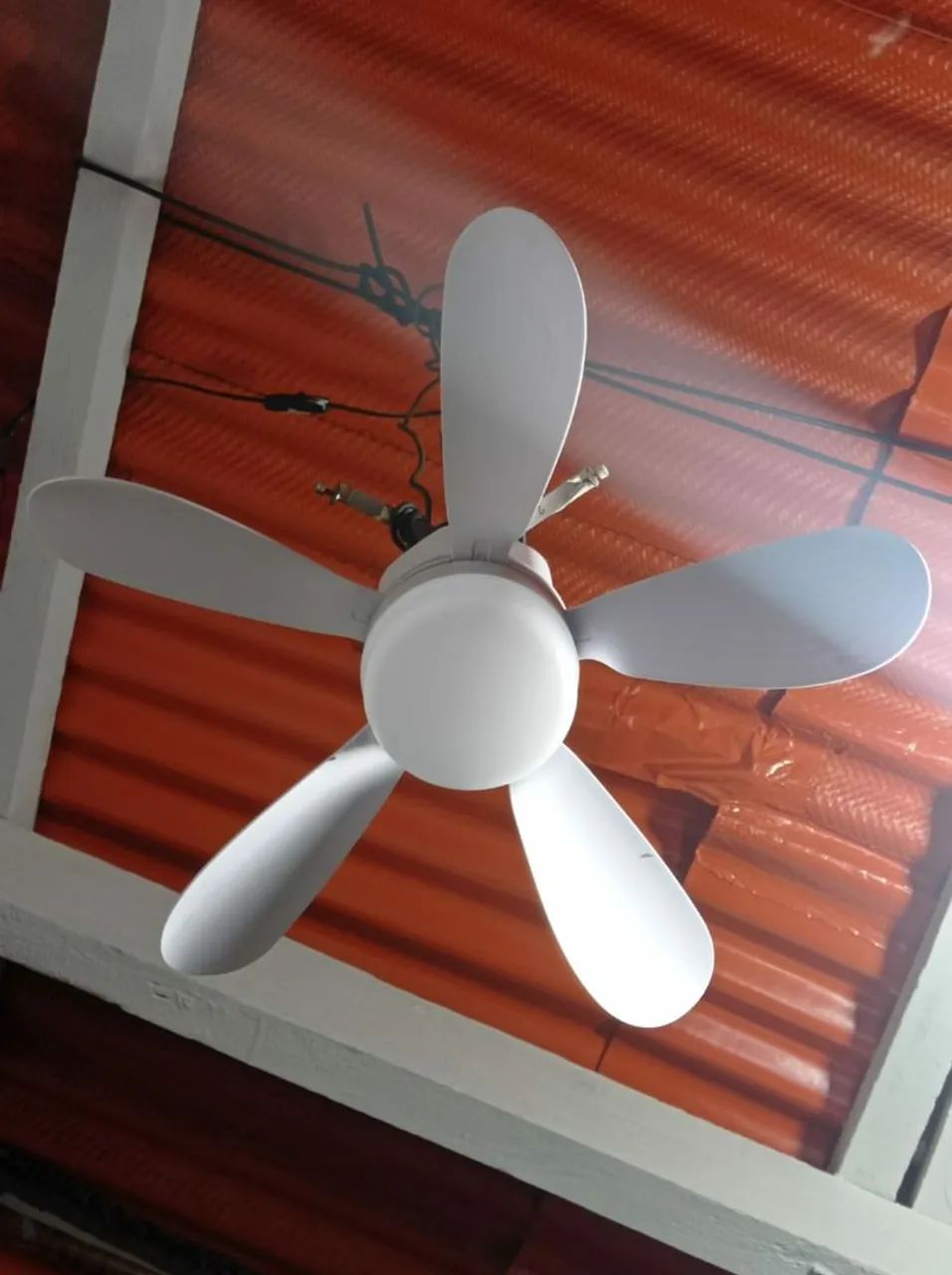 Ventilador de teto luz led