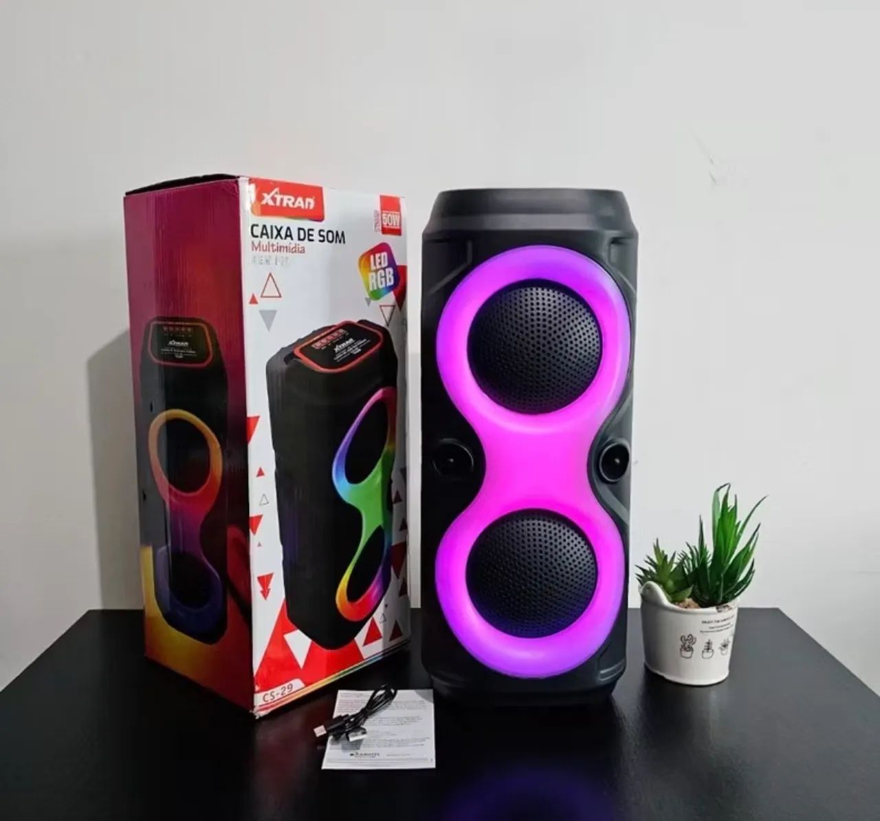 Caixa de som RGB