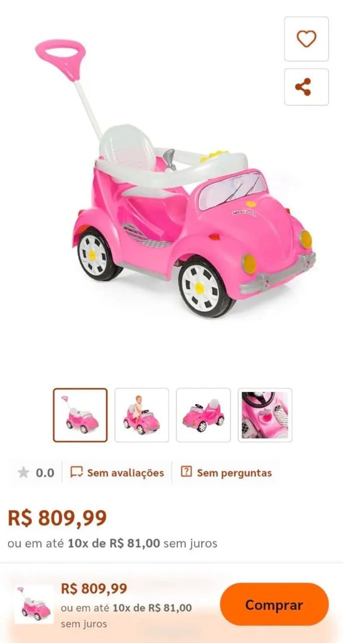 Fusca Rosa - Foto 2