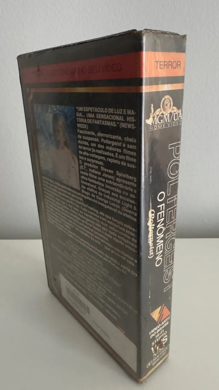 VHS Filme Poltergeist O Fenômeno Legendado - Foto 3