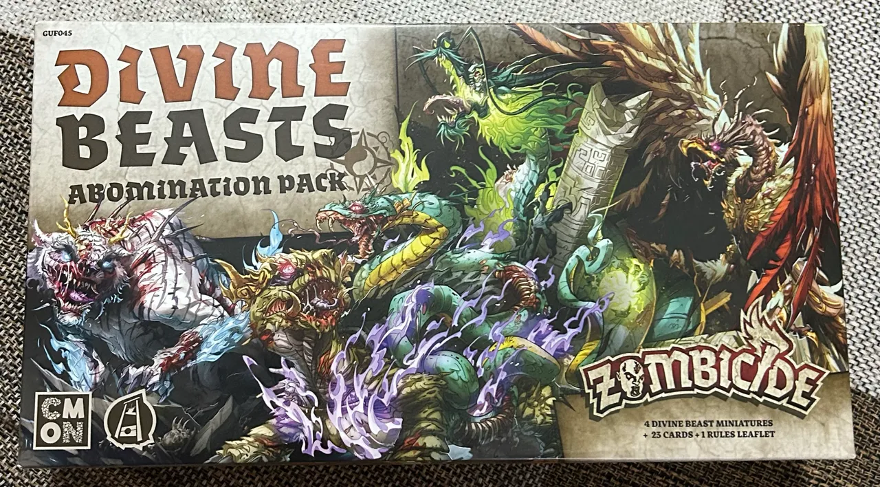 Zombicide Dark Nights Metal Packs 1 ao 5 em português sleevado a