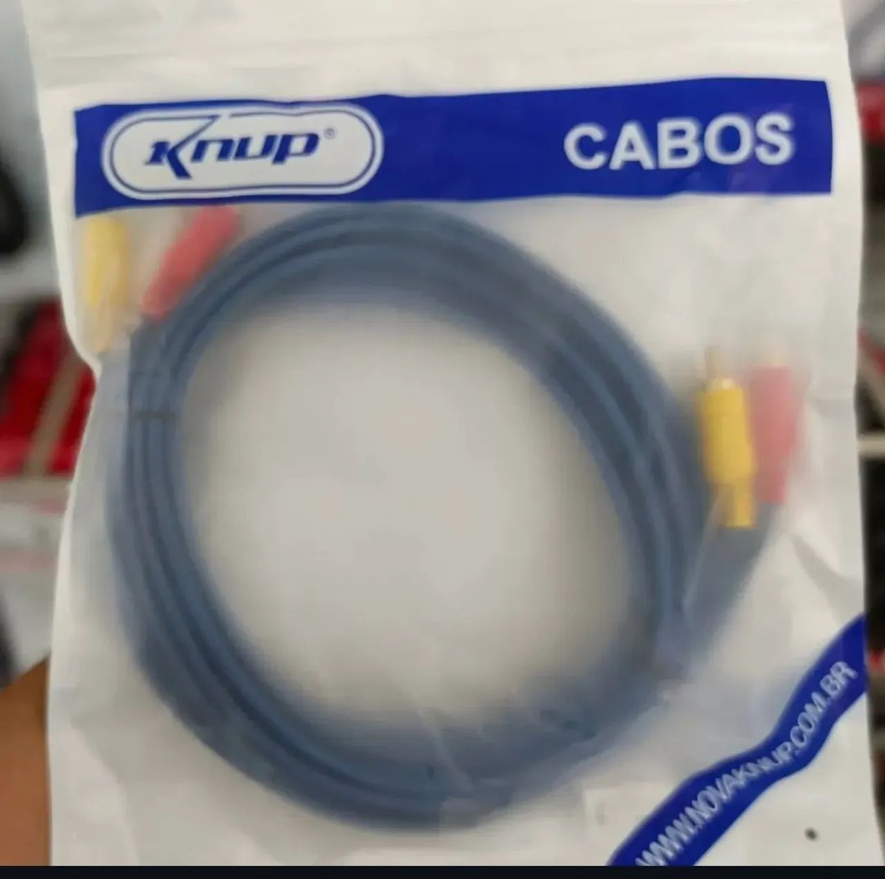 CABO AV 3RCA X 3RCA REF.: KP-RCA02 3M