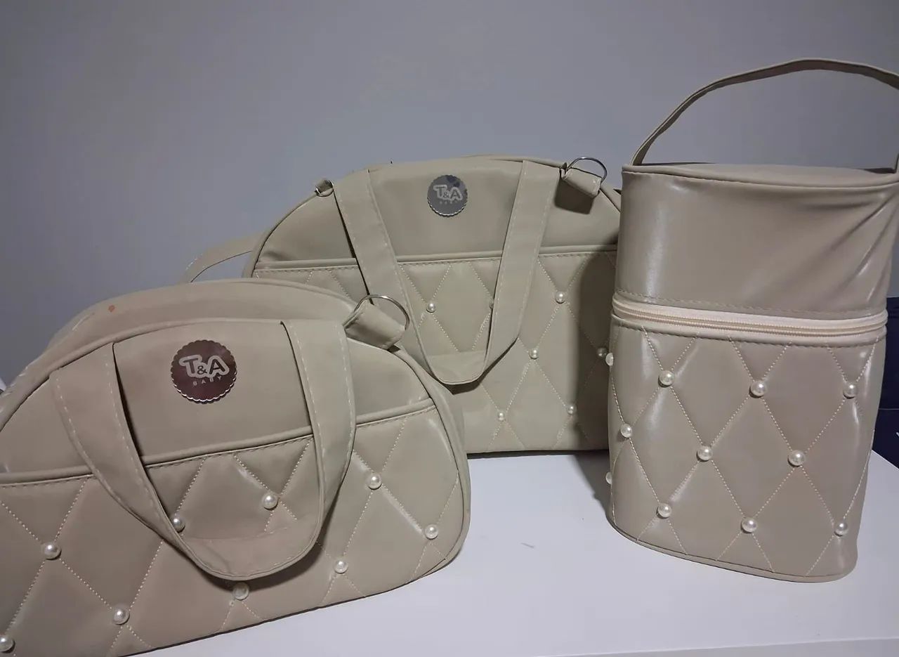 Bolsa saída maternidade kit novo  - Foto 2