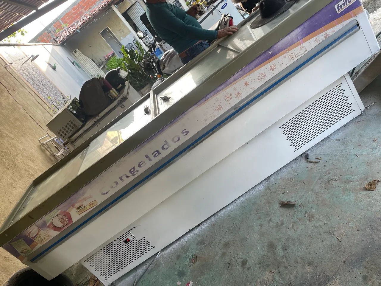 Ilha de refrigeração 3 metros