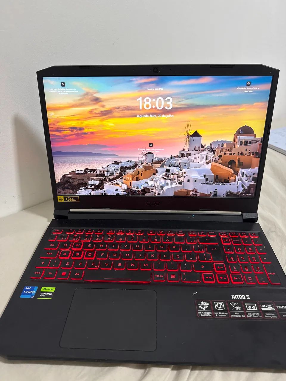Vendo notebook Acer nitro 5 - Foto 3