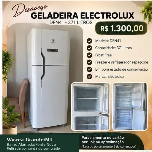 Geladeira Electrolux 