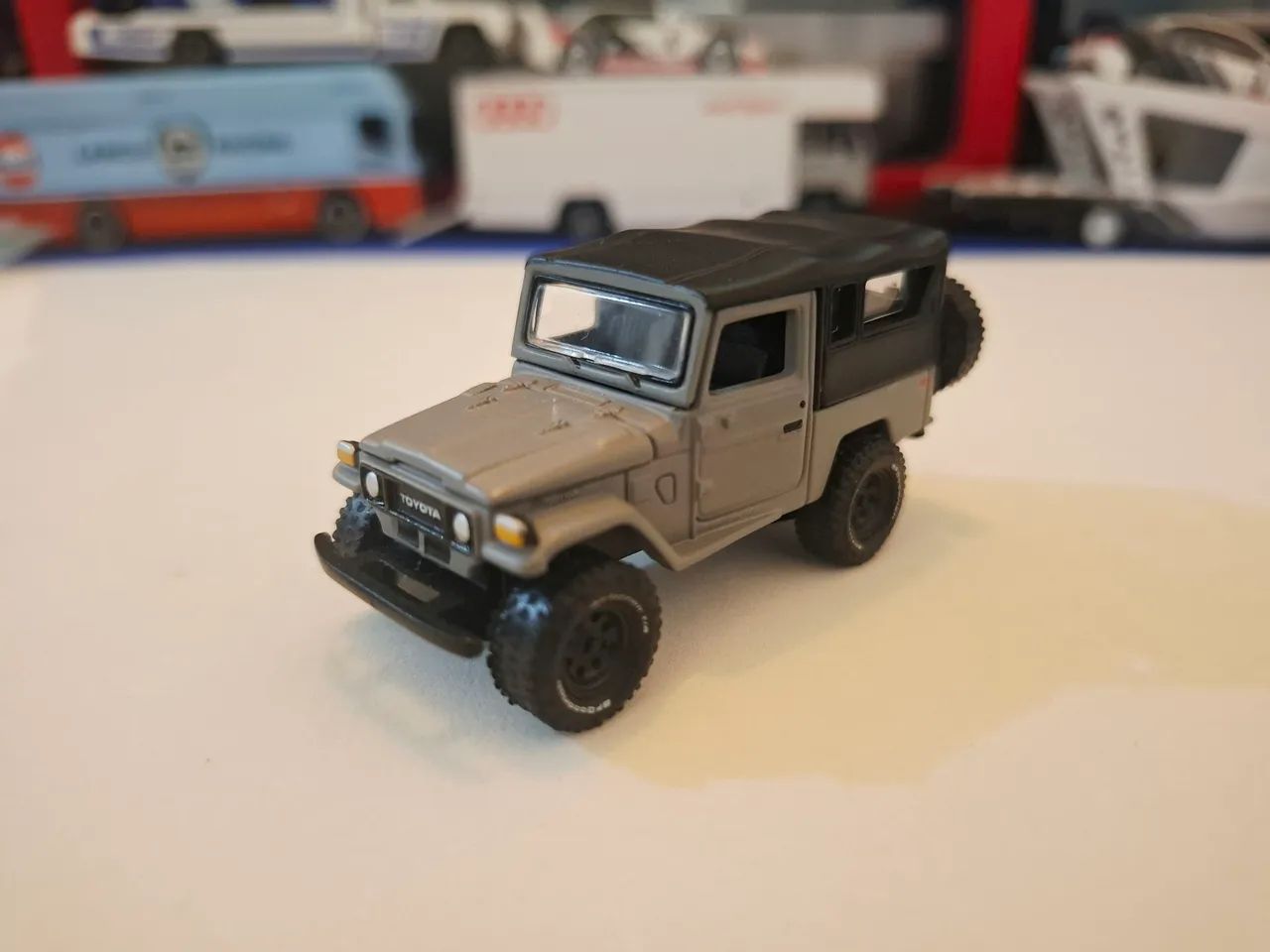 Miniatura Toyota Land Cruiser Cinza, Top!!! - Foto 3
