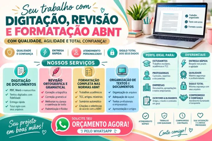 Digitação e Revisão