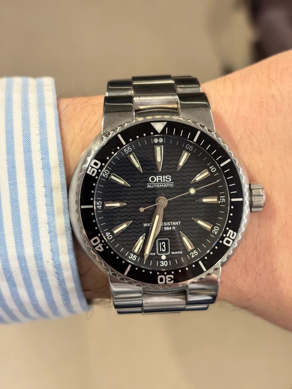 ORIS TT1 DIVERS DATE 300M - REF. 01  *-07 8 24 01PEB
