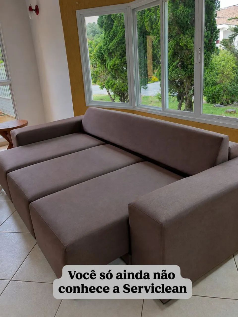 Faça seu orçamento conosco e garanta um sofá limpo e higienizado?  - Foto 4