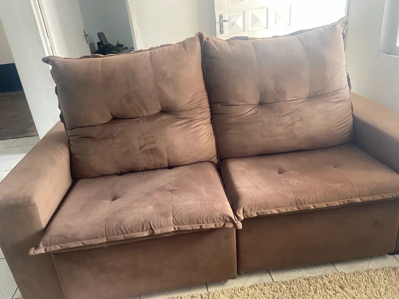 Vendo sofá retrátil e vendo play 2