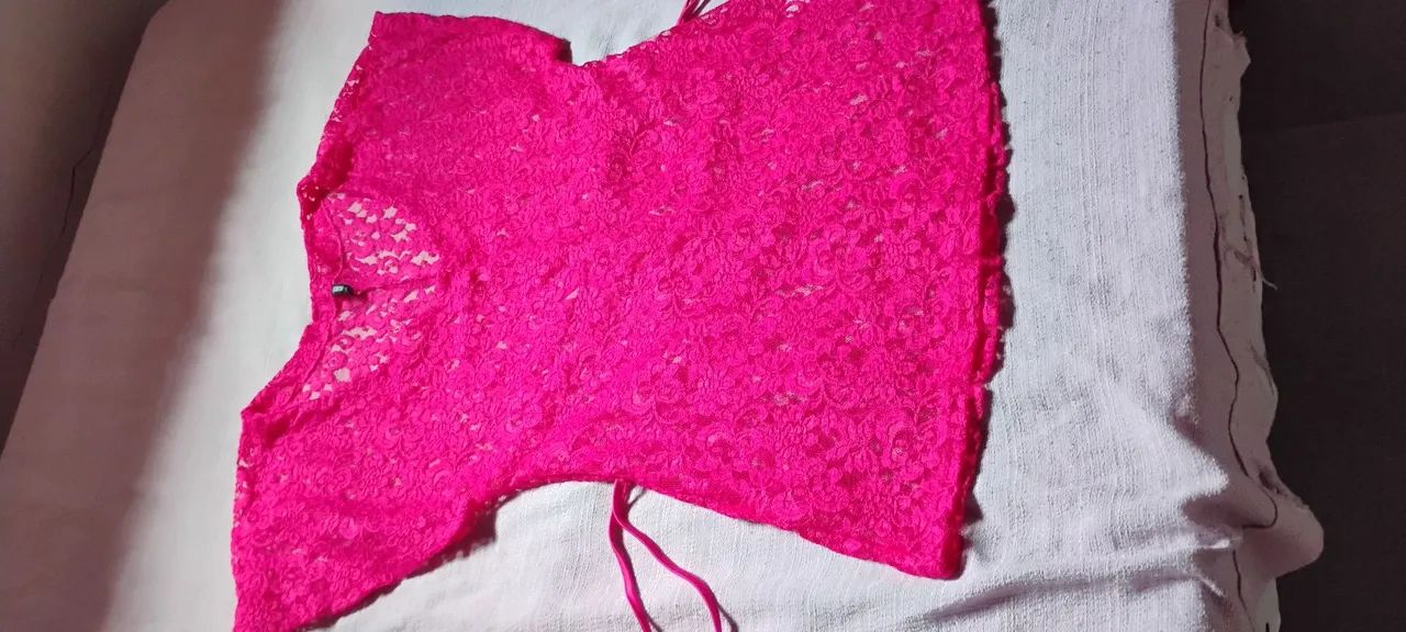 Saída de Praia de Renda Com Laço Para Amarrar