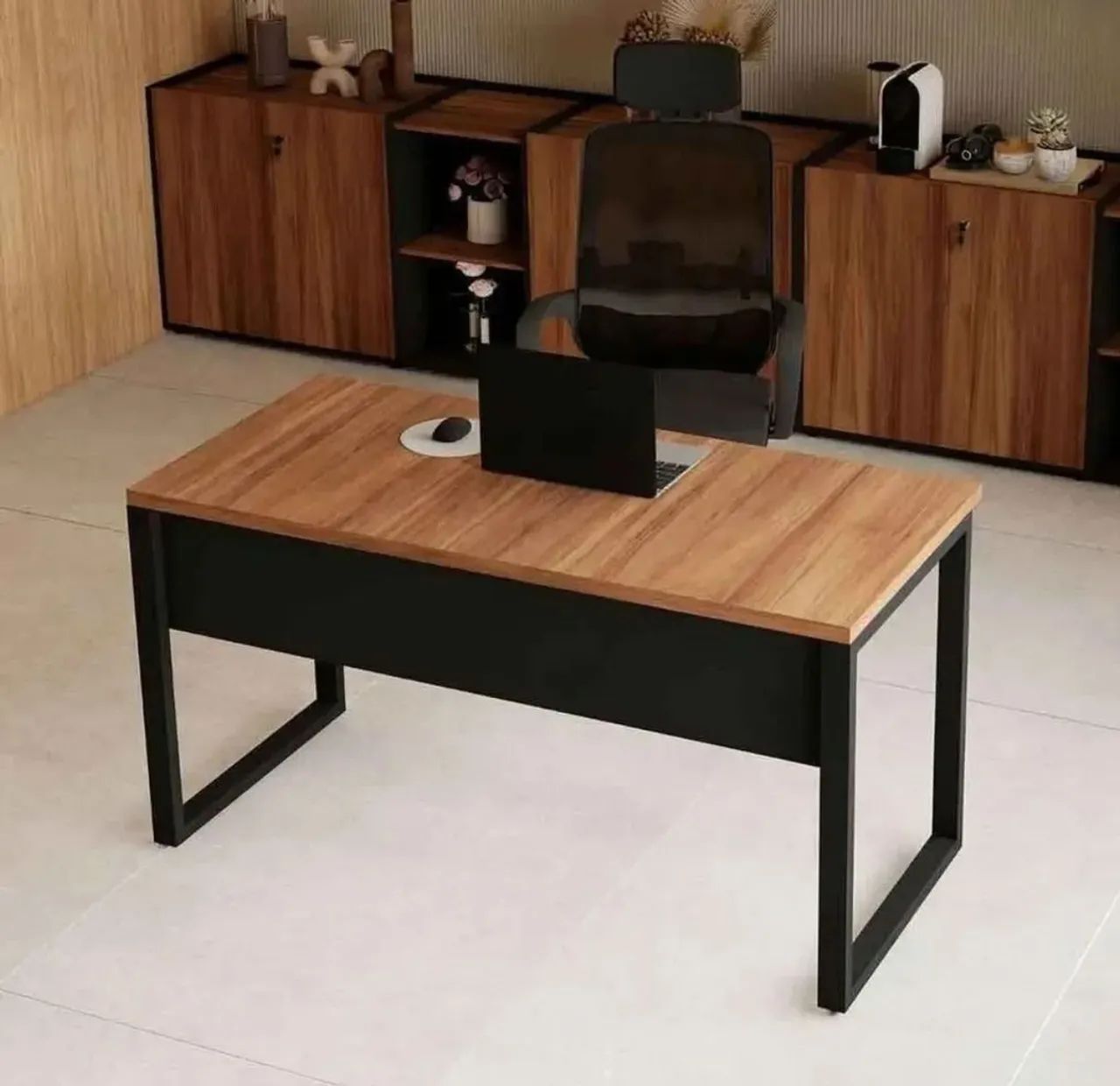 Mesa de escritório industrial 