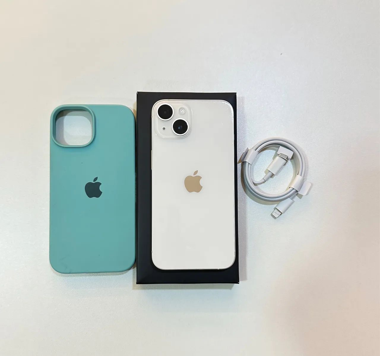iPhone 14 128GB - Branco Starlight - Impecável   - Foto 3