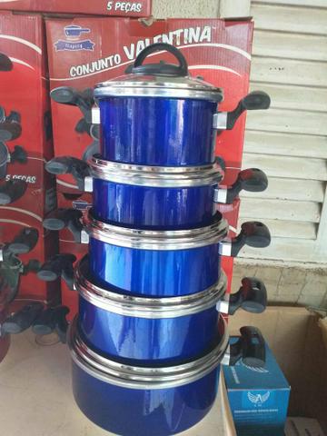 Conjunto valentina com tampas de vidros
